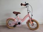 Sjoef kinderfiets, roze met Unicorn kettingkast, 12” banden, Ophalen, Zo goed als nieuw, Minder dan 16 inch, Zijwieltjes
