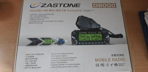 Zastone D9000 vhf-uhf transceiver, Telecommunicatie, Zenders en Ontvangers, Zo goed als nieuw, Zender en Ontvanger, Ophalen of Verzenden