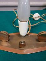 tafellamp rood koper messing, Huis en Inrichting, Lampen | Tafellampen, Ophalen of Verzenden, 'T Olde Gre-j, Info@toldegrej.nl