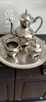 Antiek koffie set merk Oneida, Antiek en Kunst, Antiek | Goud en Zilver, Ophalen of Verzenden, Zilver