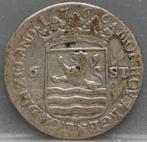 6 stuiver 1766 Zeeland - scheepjesschelling 1766 Zeeland, Postzegels en Munten, Vóór koninkrijk, Verzenden, Zilver, Overige waardes
