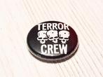 Terror Crew button. Terror Worldwide / Speedcore / Hardcore, Ophalen of Verzenden, Nieuw