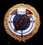 CTPCO schietschijf pin, Verzamelen, Speldjes, Pins en Buttons, Verzenden, Nieuw, Sport, Speldje of Pin