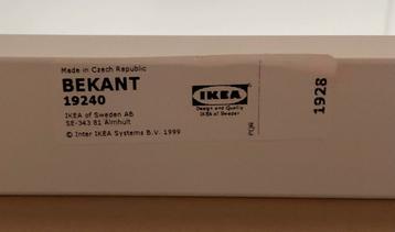 Ikea Bekant 80 x 160 wit eiken - afbeelding 6