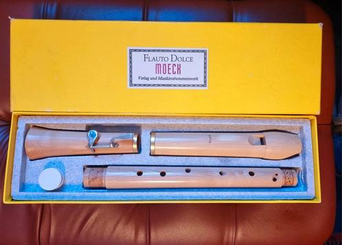 Moeck Flauto 240  Barock Ahorn Tenor Blokfluit met pinkklep., Muziek en Instrumenten, Blaasinstrumenten | Blokfluiten, Zo goed als nieuw