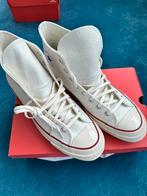 NIEUW Converse All  Stars Hoge Sneaker Wit Leer EU46 (EU45), Verzenden, Wit, Nieuw, Sneakers of Gympen