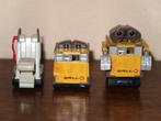 set WALL-E figuren, Disney Pixar, 3 die-cast robot modellen, Verzenden, Overige figuren, Zo goed als nieuw, Beeldje of Figuurtje
