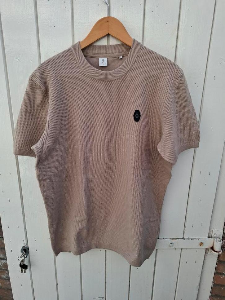 SilverCreek, beige tshirt,  mt.XXL,  €25, Kleding | Heren, T-shirts, Zo goed als nieuw, Overige maten, Beige, Verzenden