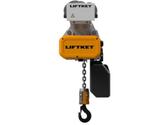 Liftket elektrische kettingtakel met el. looptrolley, 2000kg