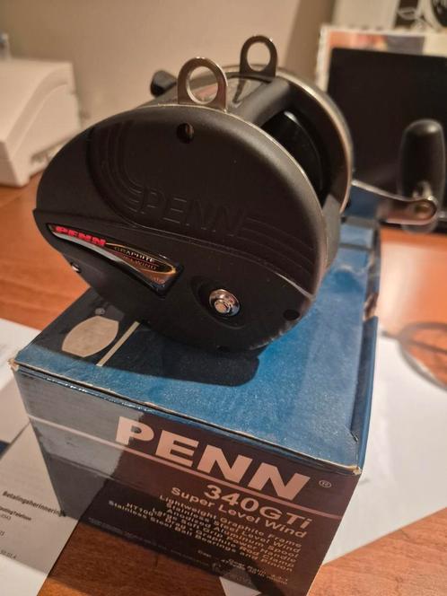 Penn 340 gti reel, Watersport en Boten, Hengelsport | Zeevissen, Nieuw, Molen, Ophalen of Verzenden
