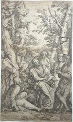 Salvator Rosa gravure "Plato en zijn Discipelen", Ophalen