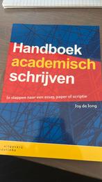 Joy de Jong - Handboek academisch schrijven, Ophalen of Verzenden, Zo goed als nieuw, Joy de Jong