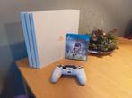 PS4 Pro Glacier White 1TB incl controller en game, Spelcomputers en Games, Spelcomputers | Sony PlayStation 4, Met games, Refurbished