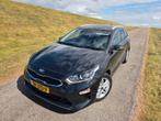Kia (Pro) Ceed 1.0 T-gdi 120pk 2019 Zwart, Auto's, Voorwielaandrijving, Zwart, Leder en Stof, Zwart