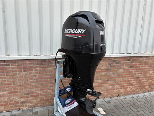 Mercury 100 pk 4 takt EFI, Powertrim, bj 2009, vaarklaar, Watersport en Boten, Buiten- en Binnenboordmotoren, Gebruikt, Benzine