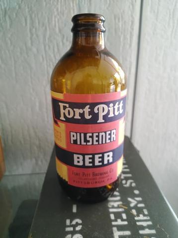 WWII Fort Pitt beer, bier flessen (repro) beschikbaar voor biedingen