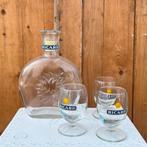 Waterfles Ricard fles Frankrijk origineel met glazen SET, Ophalen of Verzenden