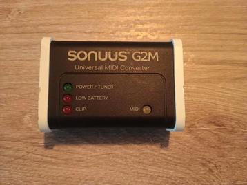 Sonuus G2M Audio to Midi converter beschikbaar voor biedingen