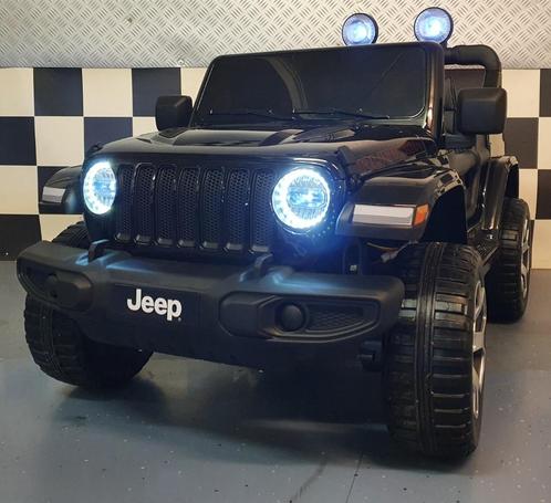 Kinderauto Jeep Wrangler - soft start - 4 motors - met RC, Kinderen en Baby's, Speelgoed | Speelgoedvoertuigen, Nieuw, Afstandsbediening