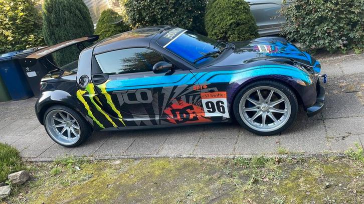 Smart roadster velgen (3x112.5, breedset), Auto diversen, Autosport-onderdelen, Zo goed als nieuw, Ophalen
