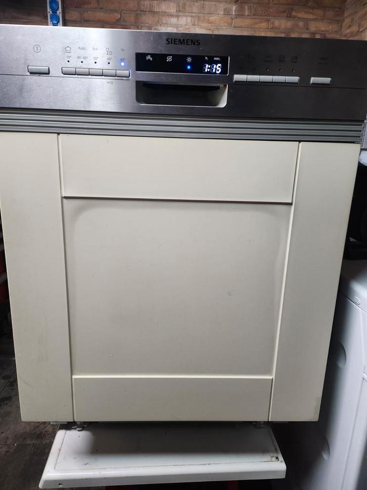Siemens inbouw vaatwasser begaande grond, Witgoed en Apparatuur, Vaatwasmachines, Gebruikt, Inbouw, Minder dan 85 cm, 45 tot 60 cm