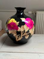 Fine Asianliving vaas, Ophalen, Zwart, Minder dan 50 cm, Glas