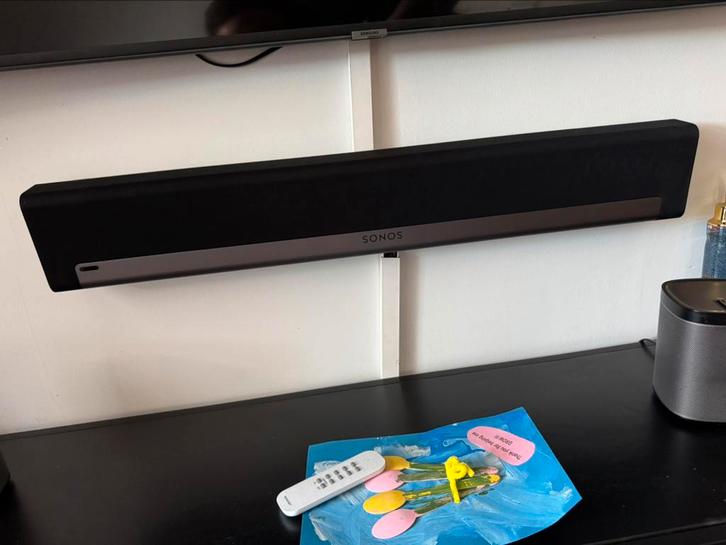 Sonos playbar met ophang beugel, Audio, Tv en Foto, Soundbars, Zo goed als nieuw, Ophalen of Verzenden