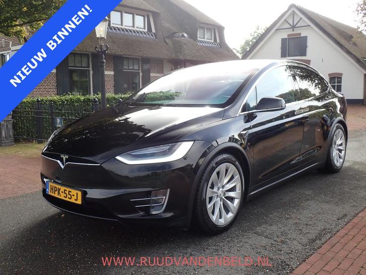 Tesla Model X LONG RANGE RAVEN 88%SOH ! AUTOPILOT TREKHAAK/P, Auto's, Tesla, Bedrijf, Te koop, Model X, 4x4, ABS, Achteruitrijcamera
