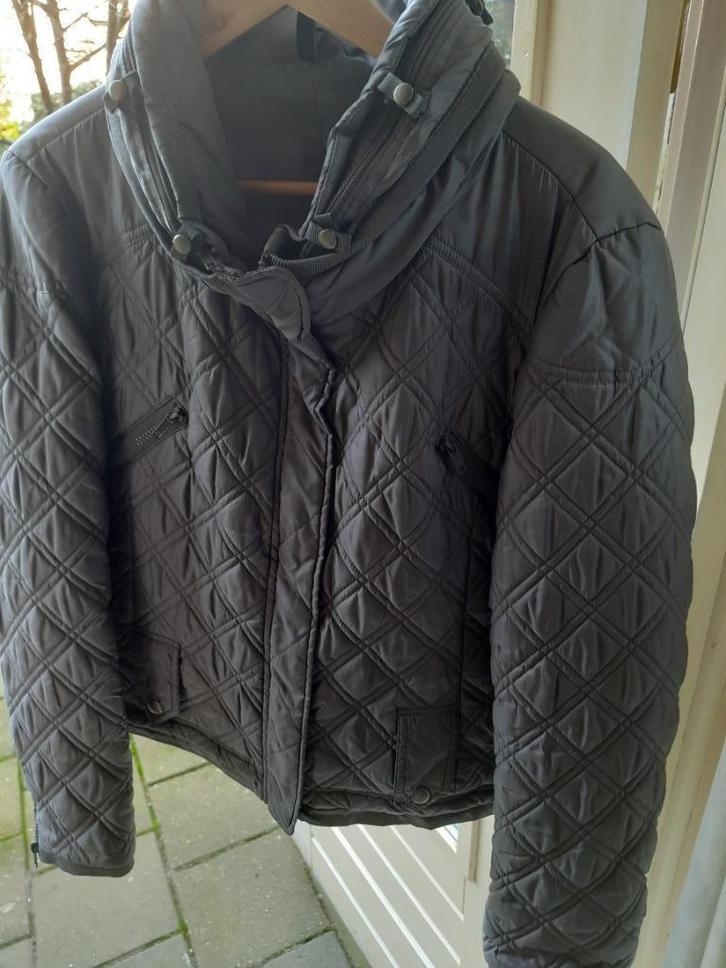Taupekleurige jas merk b.young, maat XXL, Kleding | Dames, Jassen | Winter, Zo goed als nieuw, Maat 42/44 (L), Bruin, Ophalen of Verzenden