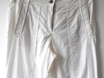 MarcCain - prachtige witte capri zomer broek - 38 (N3), Maat 38/40 (M), Verzenden, Wit, Zo goed als nieuw