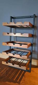 Wijnrek, Huis en Inrichting, Ophalen, Nieuw, Hout, Minder dan 50 cm