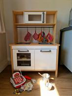 Ikea keukentje met accessoires, Kinderen en Baby's, Speelgoed | Houten speelgoed, Meubelstuk of Keukentje, Zo goed als nieuw, Ophalen