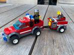 Lego City 7941 en 7242 Brandweer Pick up en quad, Ophalen of Verzenden, Zo goed als nieuw, Complete set, Lego