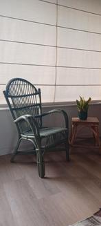 Rieten stoel, Huis en Inrichting, Ophalen, Gebruikt, Bruin, Eén