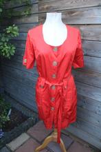 Jurk koraal Airfield mt M Vaste prijs, Kleding | Dames, Jurken, Maat 38/40 (M), Ophalen of Verzenden, Zo goed als nieuw, Knielengte