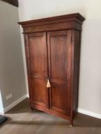Karaktervolle antieke houten kast 188cm hoog, Ophalen, 25 tot 50 cm, 100 tot 150 cm, 150 tot 200 cm