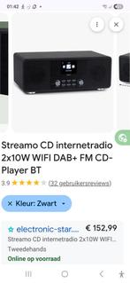 Internetradio nieuw, met ingebouwde cd speler., Audio, Tv en Foto, Radio's, Ophalen of Verzenden, Nieuw