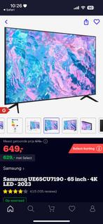 samsung crystal TV 65 inch nieuw in de doos, Nieuw, 100 cm of meer, Samsung, Ophalen of Verzenden