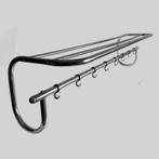 Gispen type art deco kapstok, Huis en Inrichting, Woonaccessoires | Kapstokken, Wandkapstok, Gebruikt, Ophalen of Verzenden, Minder dan 100 cm
