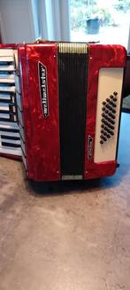 Weltmeister accordeon, Muziek en Instrumenten, Accordeons, Ophalen, 32-bas, Toetsaccordeon, Zo goed als nieuw