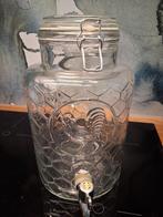 Glazen Limonade Dispenser - Nieuwstaat, Ophalen, Zo goed als nieuw