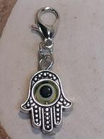 hangertje/bedel hand van Fatima geel oogje, Sieraden, Tassen en Uiterlijk, Ophalen of Verzenden, Nieuw, Overige materialen, Overige merken