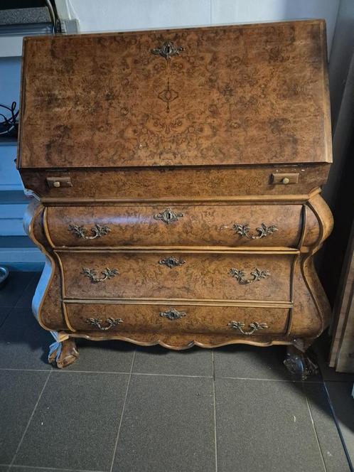 Antieke Secretaire met Sleutel - Opknapper, Antiek en Kunst, Antiek | Meubels | Kasten, Ophalen