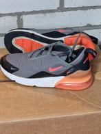 Nike Air Max 270 - Grijs/Oranje - Maat 33,5, Nike, Ophalen of Verzenden, Grijs, Sneakers of Gympen