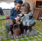 Mooi beeld tafereeltje van Ot en Sien, Ophalen, Zo goed als nieuw, Mens