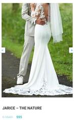 Jarice - The Nature. 2 Delige Schitterende Bruidsjurk Ivoor, Ophalen of Verzenden, Zo goed als nieuw, Wit, Trouwjurk