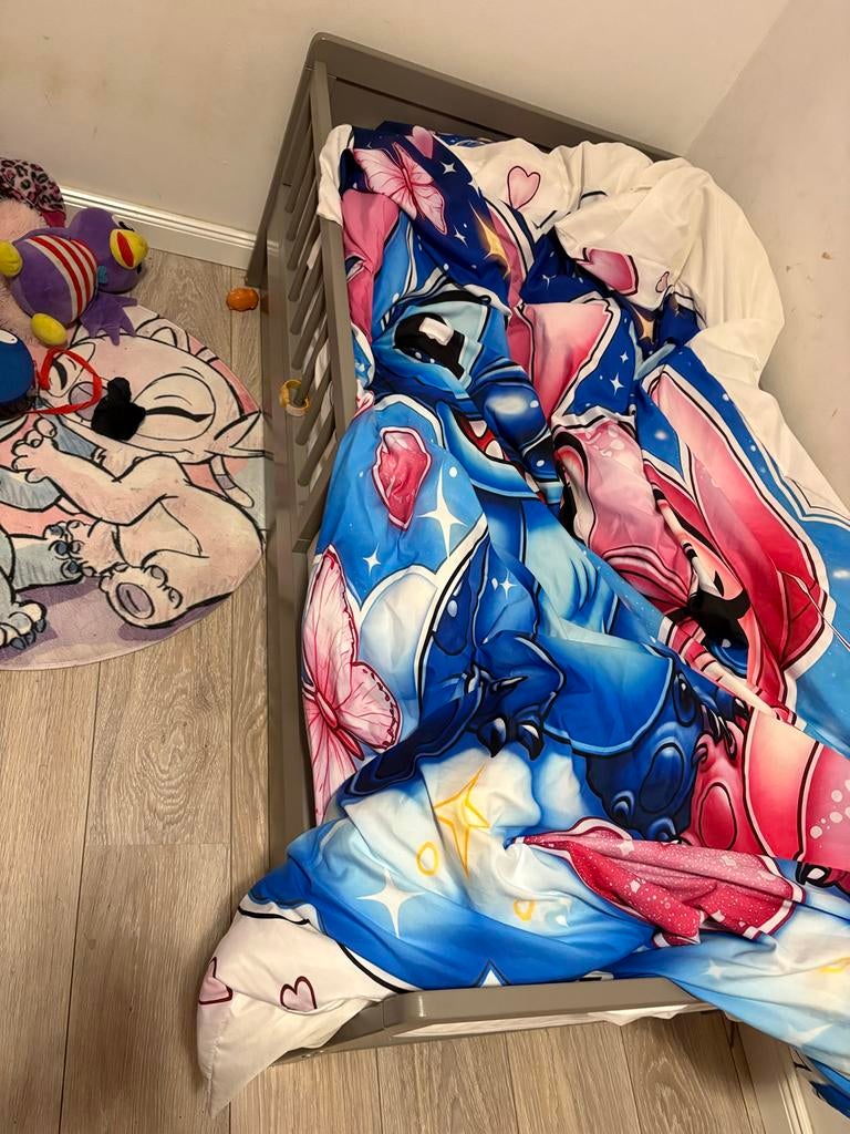 Peuterbed met lade 140x70 (excl. matras), Kinderen en Baby's, Kinderkamer | Bedden, Ophalen, Gebruikt, 140 tot 160 cm, 70 tot 85 cm