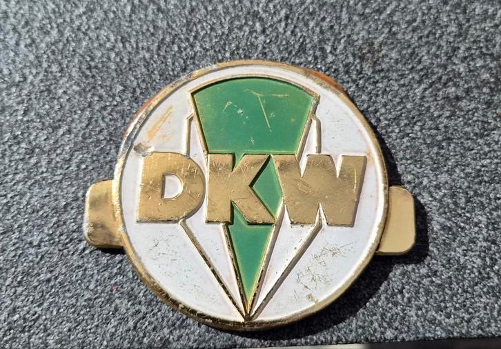 Origineel DKW tankembleem (1930–1940), Motoren, Onderdelen | Oldtimers, Ophalen of Verzenden