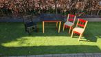 Kinder tafel met 3 stoeltjes, Kinderen en Baby's, Kinderkamer | Tafels en Stoelen, Ophalen, Gebruikt, Tafel(s) en Stoel(en)
