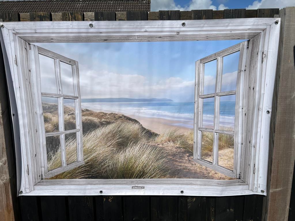 Tuinposters , veel voorraad!, Tuin en Terras, Tuinwanddecoratie, Ophalen, Zo goed als nieuw